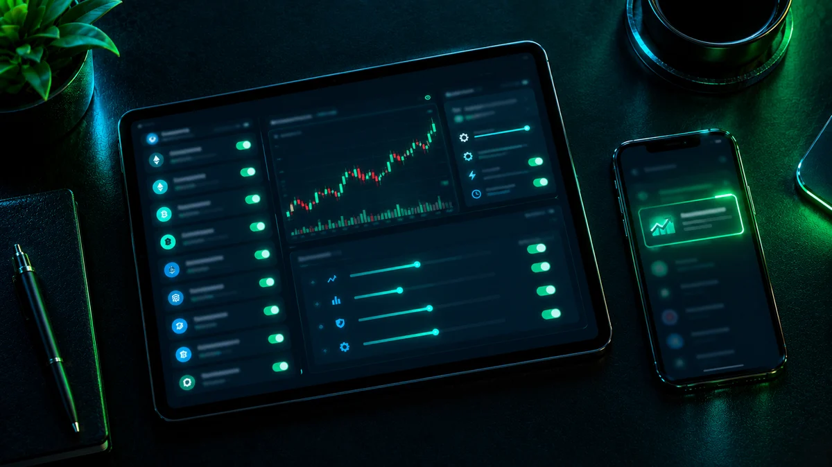 Cornix auto-trading settings for position size, leverage and stop loss