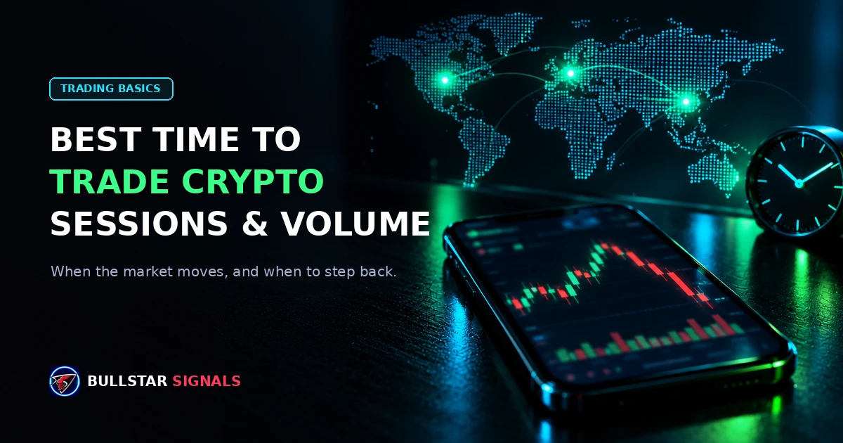 Best Time to Trade Crypto: Sessions, Volume and Volatility Explained