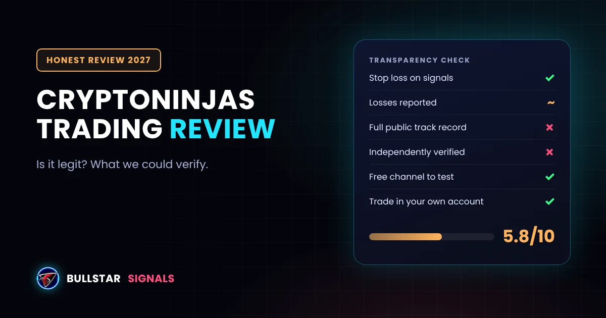 CryptoNinjas Trading Review 2027: Is It Legit? (VIP Price & Results)