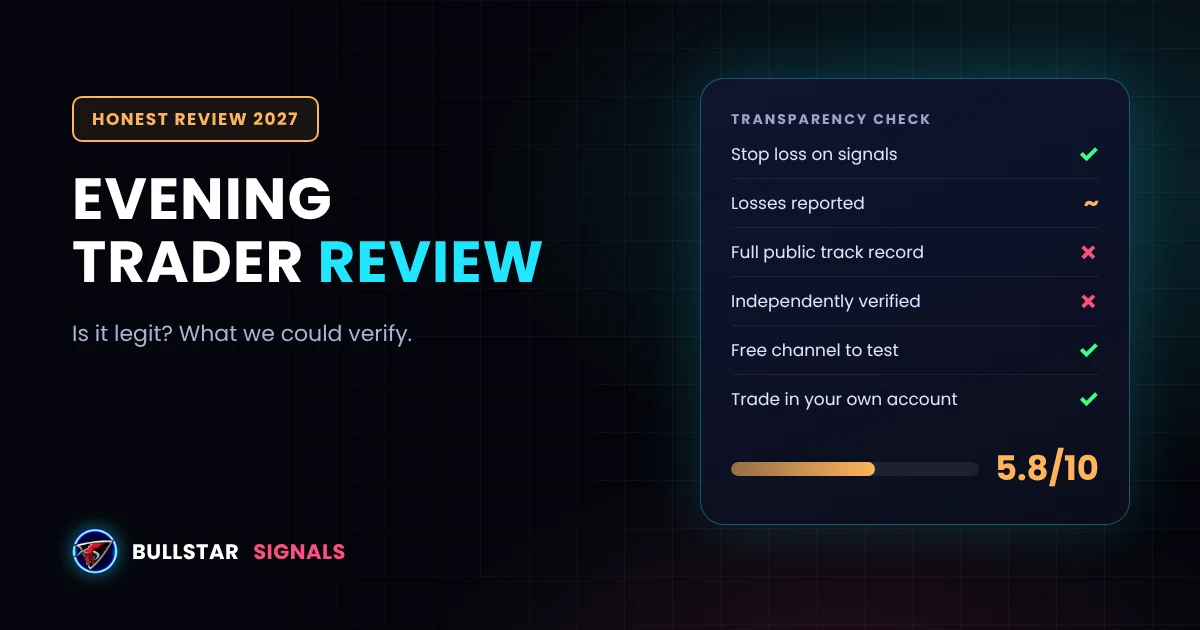 Evening Trader Review 2027: Is It Legit?