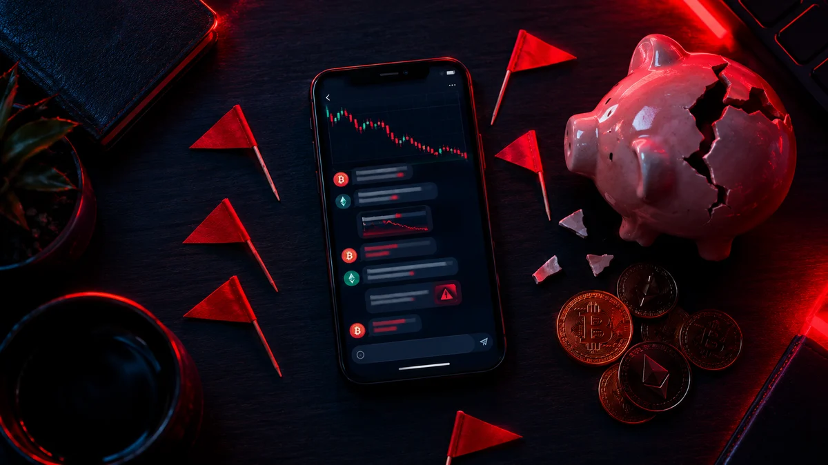 Red flags of a risky Telegram crypto signals group